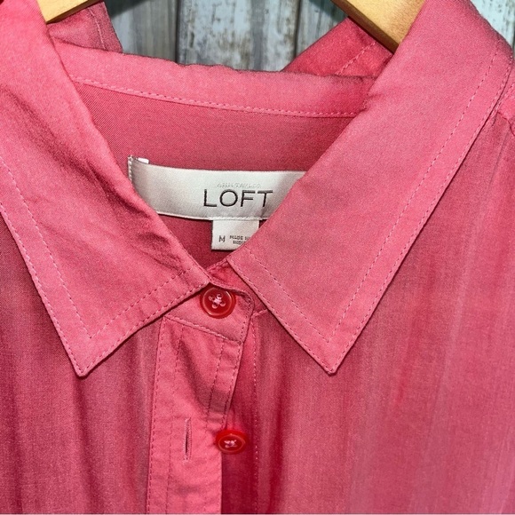 Loft Pink Button Down - Picture 5 of 5
